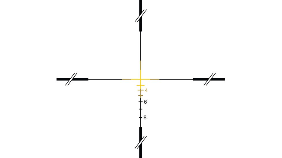 Trijicon ACOG 3x30 Dual Ill Rifle Scope w/Mount, Amber Crosshair .308 WIN Reticle