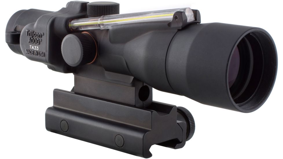 Trijicon ACOG 3x30 Scope, .223 Remington Crosshair Reticle, Amber TA33A-11