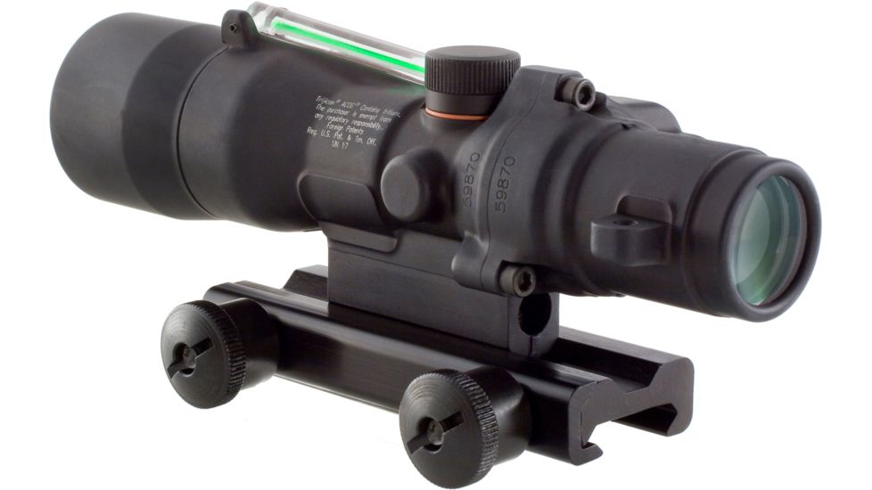 Trijicon ACOG 3x30 Scope, Green Horseshoe Dot 7.62x39 Reticle w/ TA51 Mount TA33G-13
