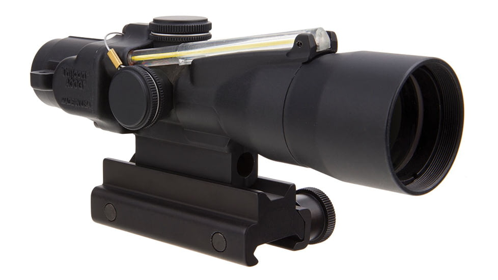 Trijicon ACOG TA33 3x30mm Rifle Scope, Black, Amber Crosshair .308 / 168 Grain Reticle, MOA Adjustment, 400122