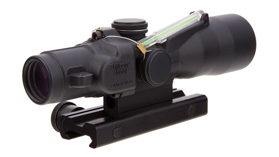 Trijicon ACOG TA33 3x30mm Rifle Scope, Black, Green Crosshair .223 / 69 Grain Reticle, MOA Adjustment, TA33-C-400124