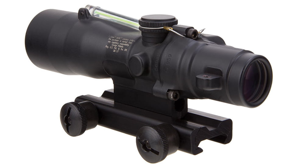 Trijicon ACOG TA33 3x30mm Rifle Scope, Black, Green Crosshair .223 / 69 Grain Reticle, MOA Adjustment, TA33-C-400124