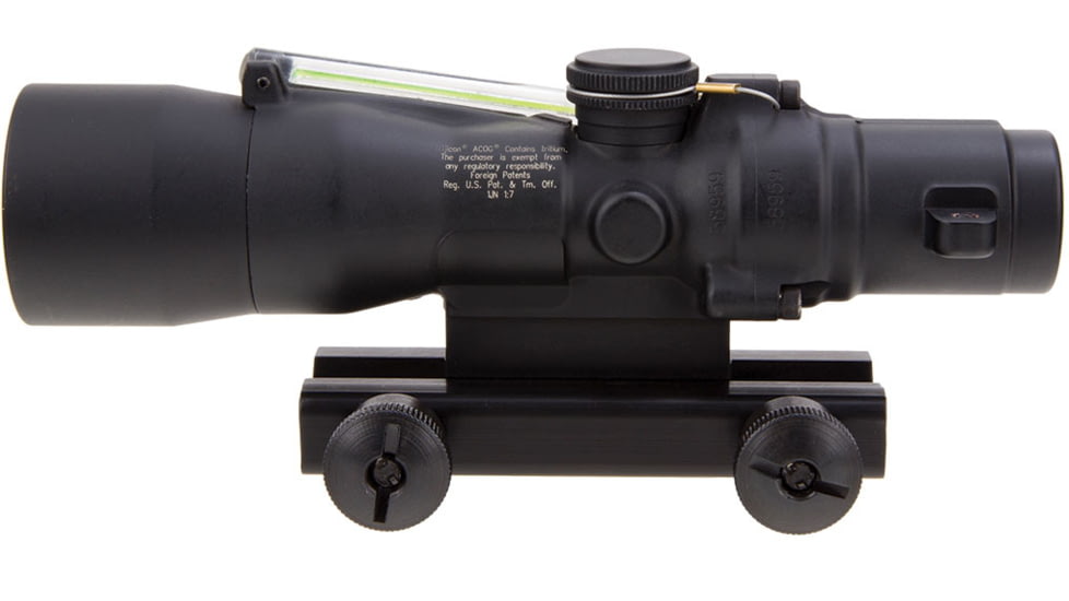 Trijicon ACOG TA33 3x30mm Rifle Scope, Black, Green Crosshair .223 / 69 Grain Reticle, MOA Adjustment, TA33-C-400124