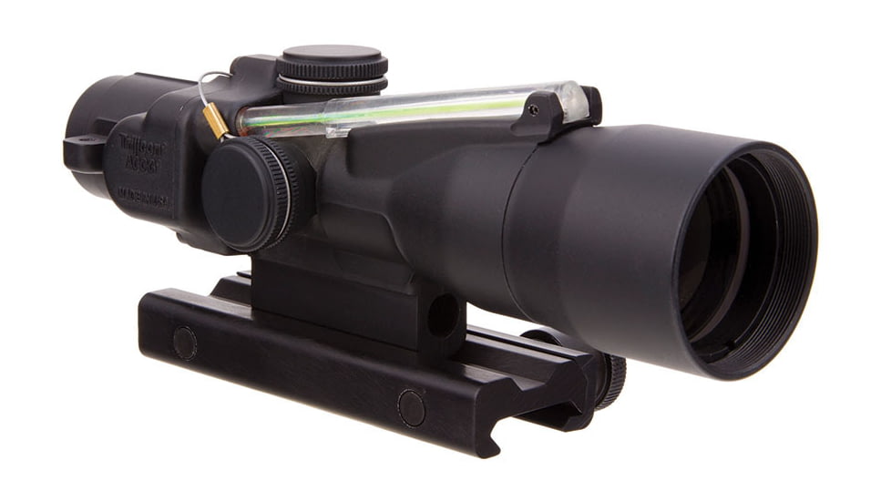 Trijicon ACOG TA33 3x30mm Rifle Scope, Black, Green Crosshair .223 / 69 Grain Reticle, MOA Adjustment, TA33-C-400124