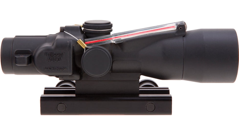Trijicon ACOG TA33 3x30mm Rifle Scope, Black, Red Horseshoe/Dot 7.62x39mm / 123 Grain Reticle, MOA Adjustment, TA33-C-400134