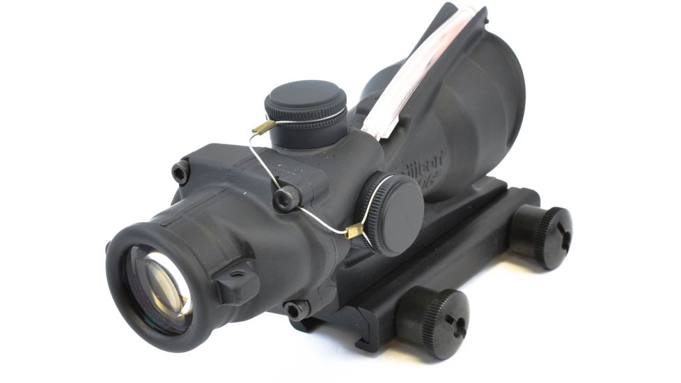 Trijicon ACOG 4x32 Dual Ill Rifle Scope w/Mount, Red Horseshoe .223 Reticle