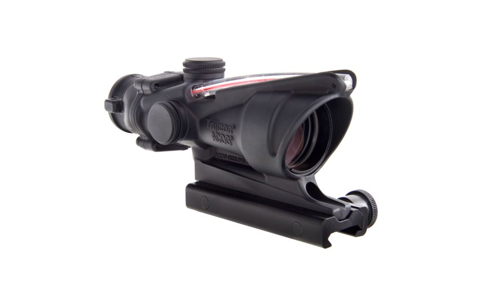 Trijicon ACOG 4x32 Dual Ill Rifle Scope w/Mount, Red Horseshoe .223 Reticle