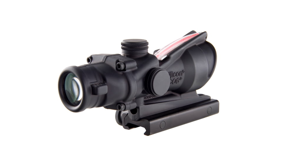 Open Box,Dealer DMO, Trijicon ACOG 4x32 Illuminated Rifle Scope, Red Chevron BAC Reticle, Flattop TA51 Mount