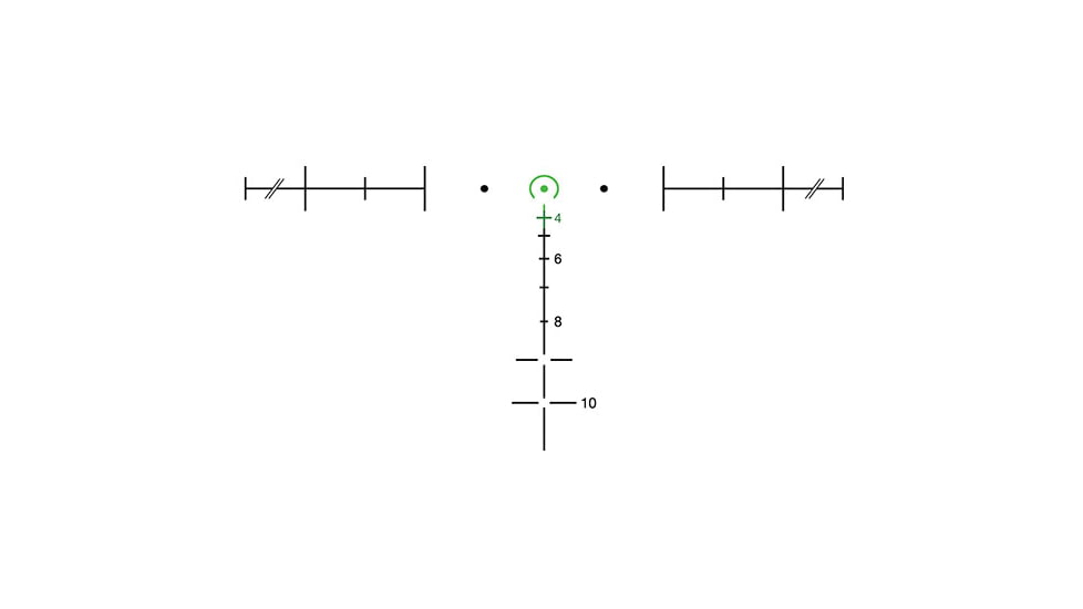 Trijicon ACOG 4x32 Nickel Boron Dual Illum. Green Horseshoe Dot .223 BAC Reticle w/ TA51 Mount TA31-D-100197