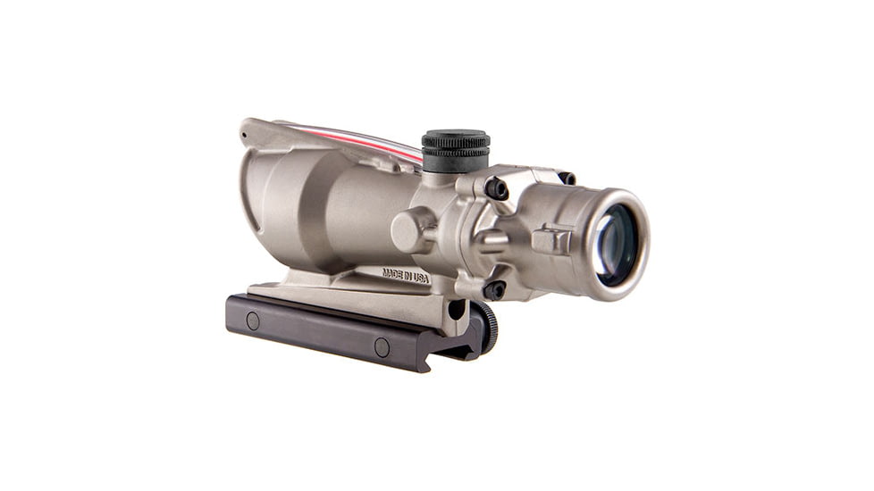 Trijicon ACOG 4x32 Nickel Boron Dual Illum. Red Horseshoe Dot .223 BAC Reticle w/ TA51 Mount TA31-D-100196