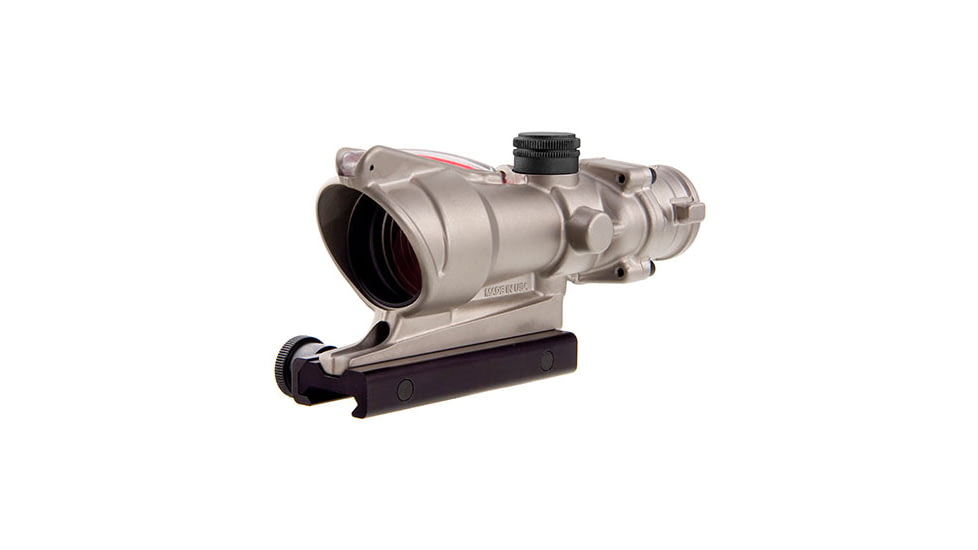 Trijicon ACOG 4x32 Nickel Boron Dual Illum. Red Horseshoe Dot .223 BAC Reticle w/ TA51 Mount TA31-D-100196