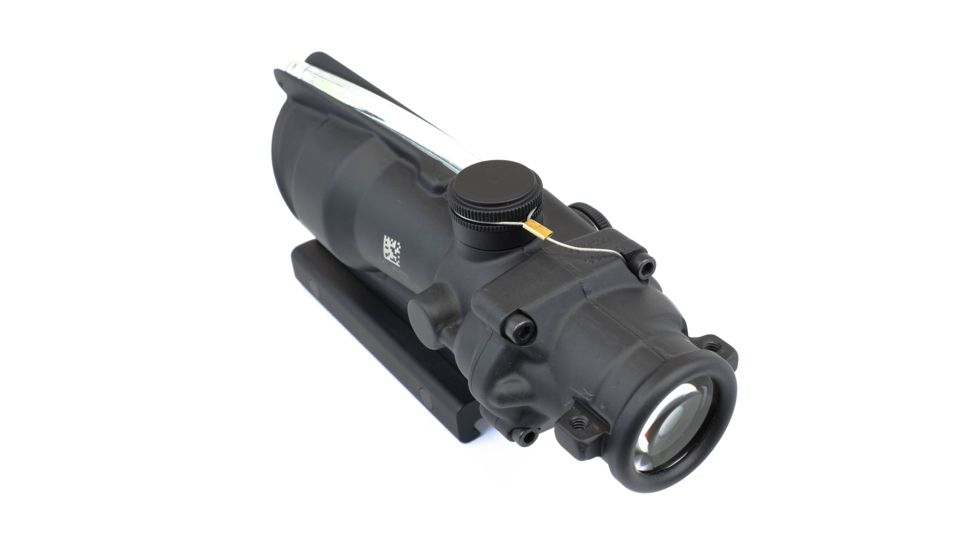 Trijicon ACOG 4x32 Rifle Scope, Black w/TA51 Flattop Mount &amp; Illuminated Green Chevron BAC Reticle