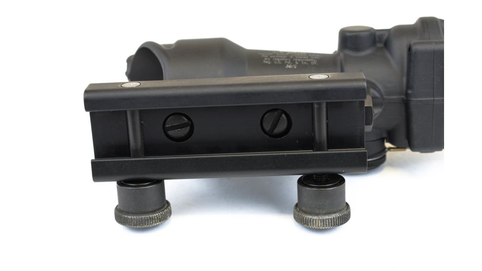 Trijicon ACOG 4x32 Rifle Scope, Black w/TA51 Flattop Mount &amp; Illuminated Green Chevron BAC Reticle
