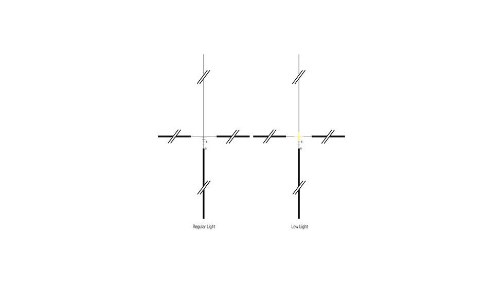 Trijicon ACOG 4x32 Rifle Scope with Center Illuminated Amber Crosshair and 4.0 MOA RMR Sight