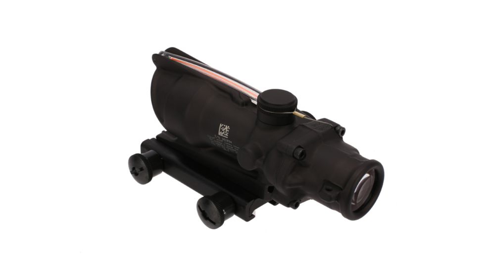 Trijicon ACOG 4x32 Scope, Dual Illuminated Red Chevron ACSS AURORA Reticle, Colt Knob Thumbscrew Mount, Black, TA31-R-AURORA