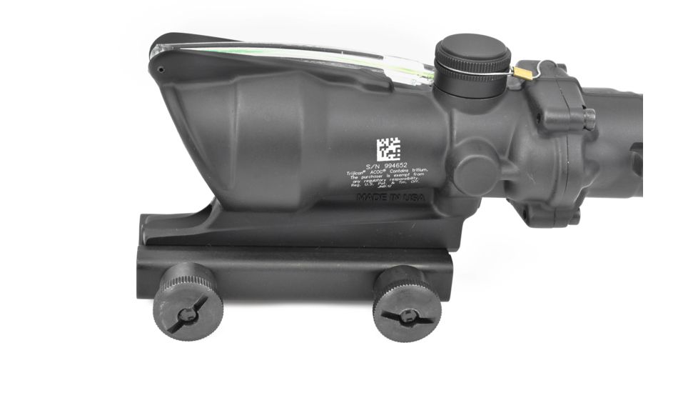 Trijicon ACOG 4x32 Scope with Green Dual Illumination ACSS Reticle, BLACK, TA31-G-ACSS