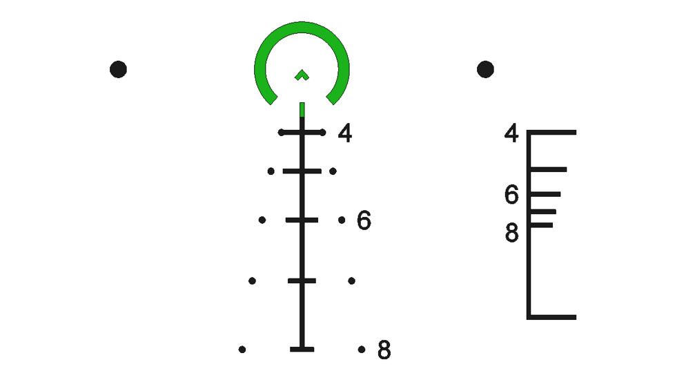 Trijicon ACOG 4x32 Scope with Green Dual Illumination ACSS Reticle, BLACK TA31-G-ACSS