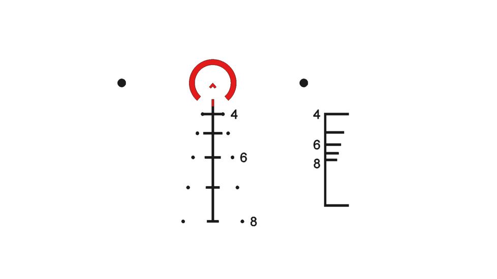 Trijicon ACOG 4x32 Scope with Red Dual Illumination ACSS Reticle, BLACK TA31-R-ACSS
