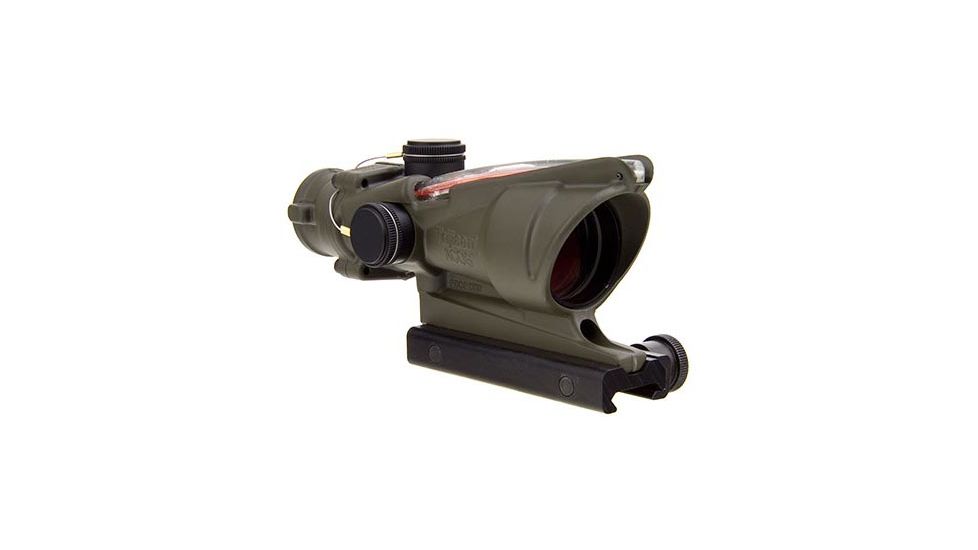 DEMO, Trijicon ACOG TA31 4x32mm Rifle Scope, OD Green, Red Crosshair .223 / 5.56x45mm Reticle, MOA Adjustment, 100371