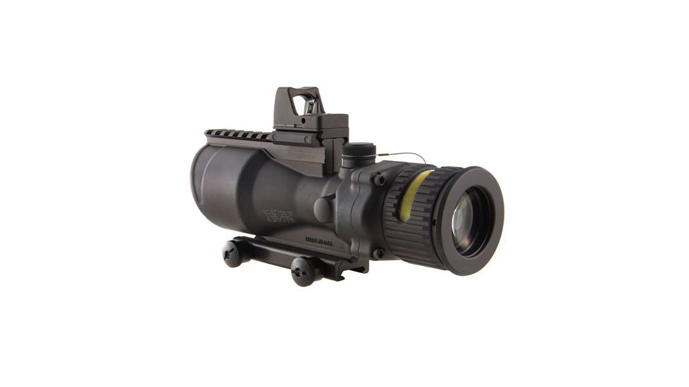 Trijicon ACOG 6x48 Scope w RMR, Amber Chevron .223 Reticle TA648RMR-A