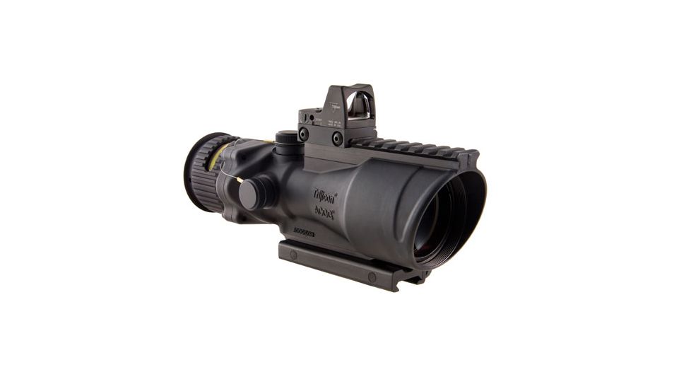 Trijicon ACOG 6x48 Scope w RMR, Amber Chevron .223 Reticle TA648RMR-A