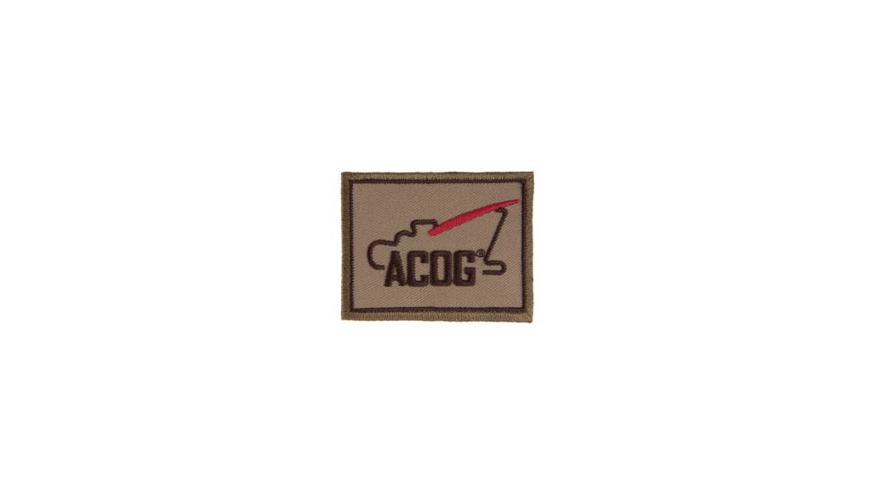 Trijicon Acog Ap60 Velcro Patch w/  Logo, Khaki AP60