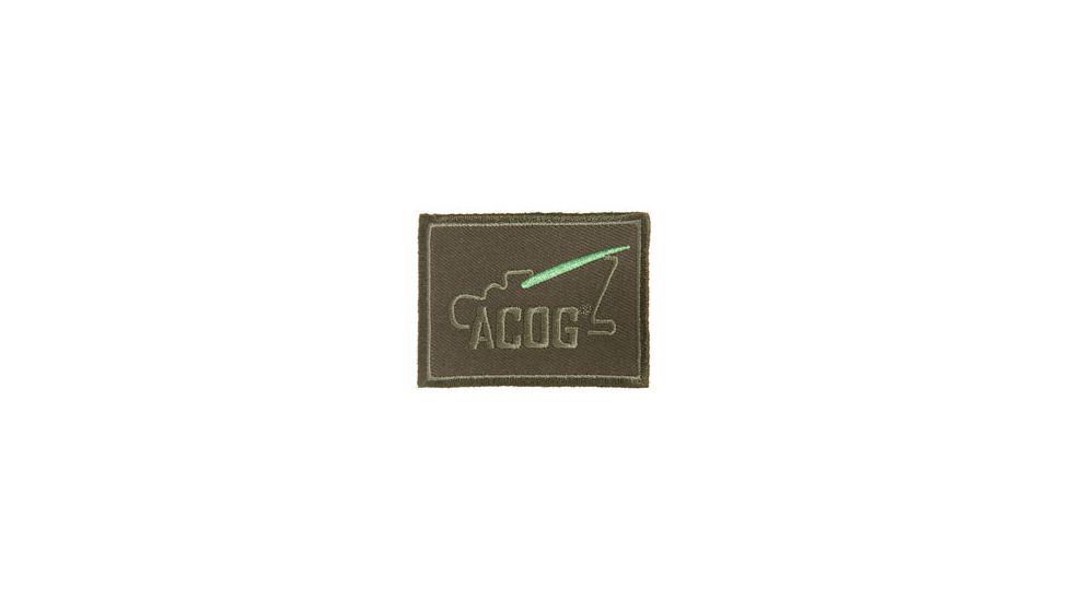 Trijicon Acog Ap61 Velcro Patch w/  Logo, Olive AP61