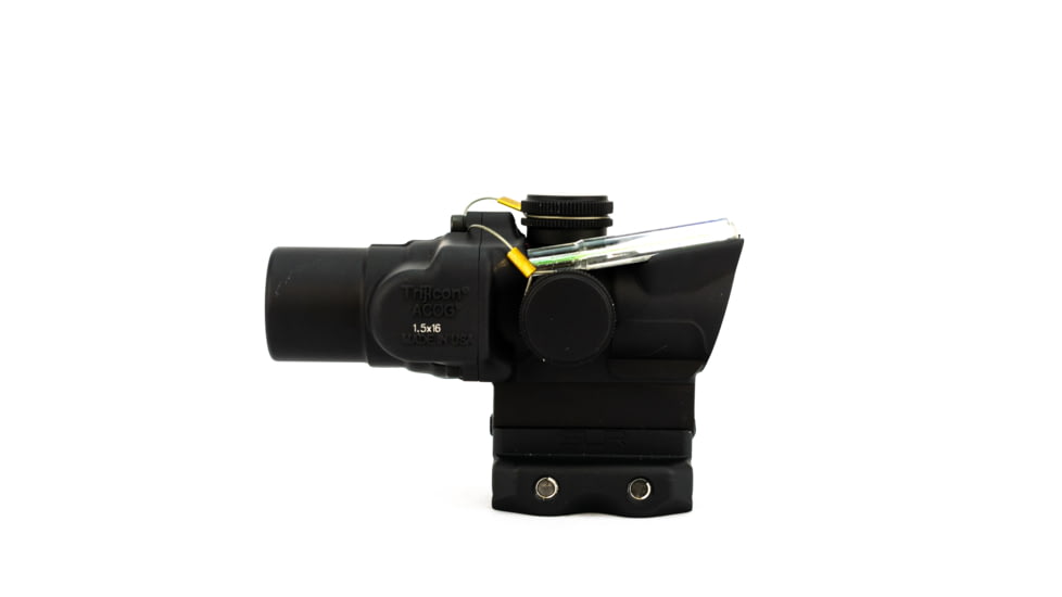 Trijicon ACOG Compact 1.5X16S Rifle Scope with Green ACSS Reticle and AR-Height Base, BLACK, TA44-C-400307
