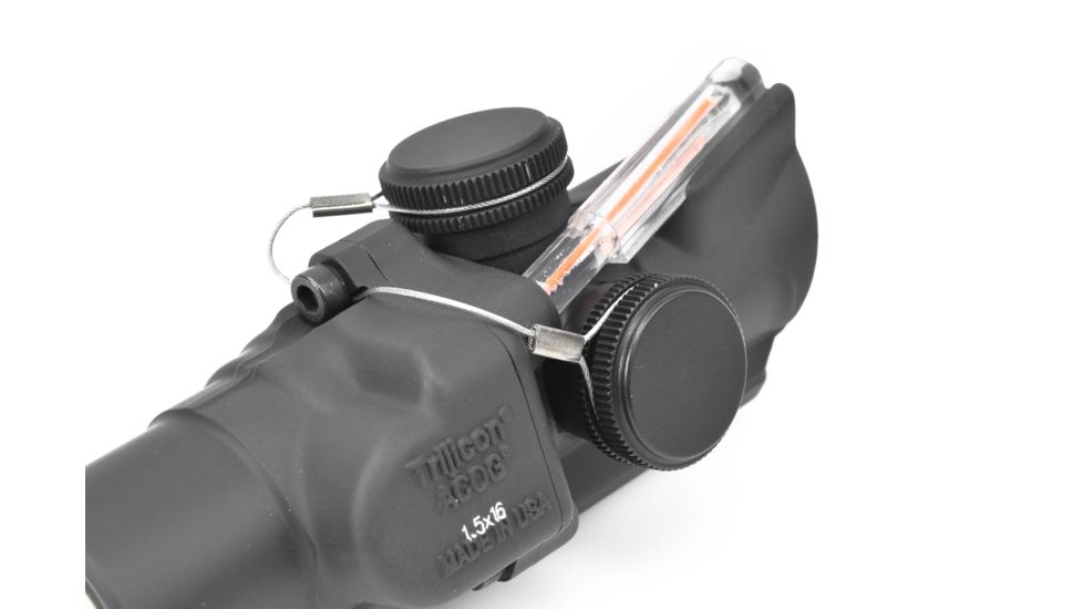Trijicon ACOG Compact 1.5X16S Rifle Scope with Red ACSS Reticle and Low Base, BLACK, TA44-C-400309