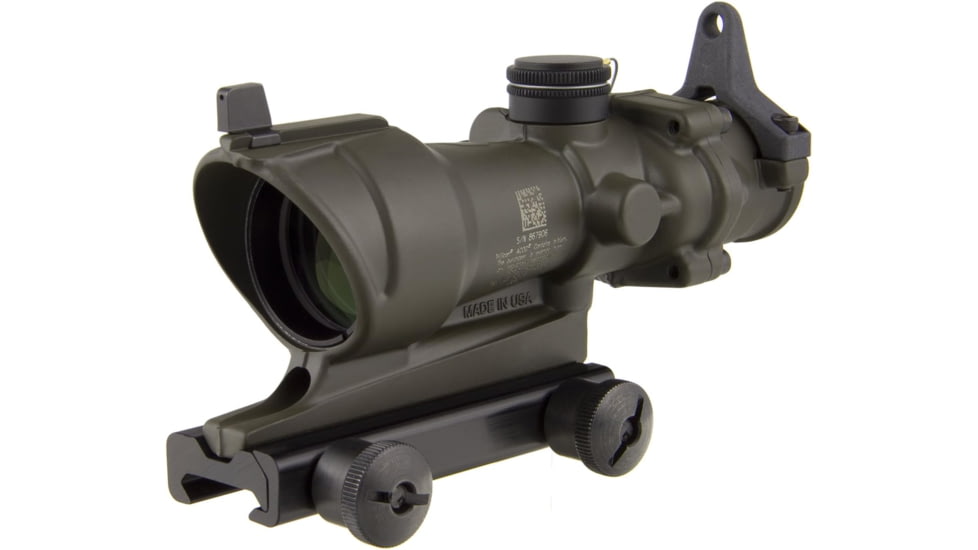 Trijicon ACOG TA01 4x32mm Rifle Scope, OD Green, Amber Crosshair .223 / 5.56x45mm Reticle, MOA Adjustment, 100318