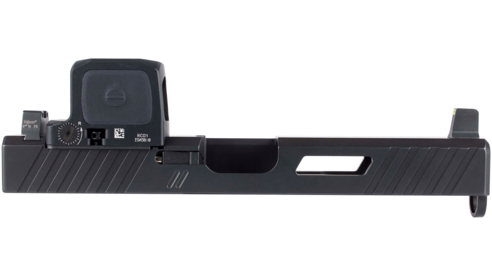 Trijicon Agency AOS and Zev Style Cuts RCR Red Dot Sight Mount, Black, AC32127