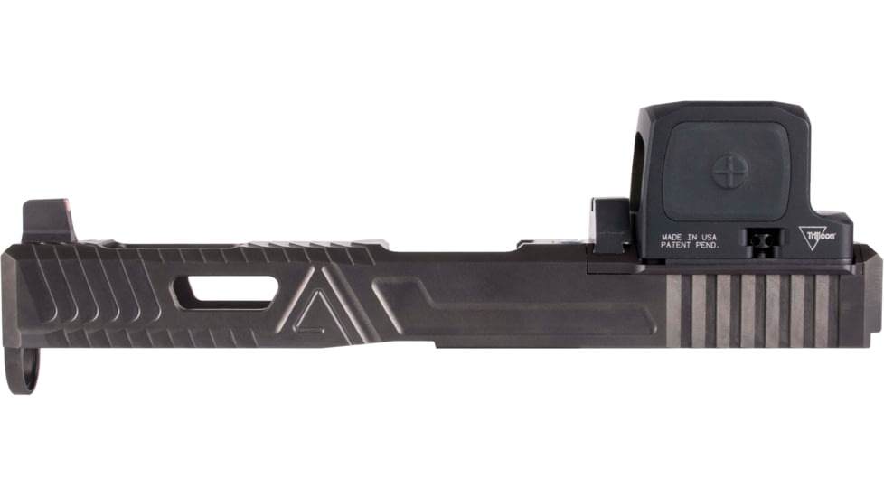 Trijicon Agency AOS and Zev Style Cuts RCR Red Dot Sight Mount, Black, AC32127