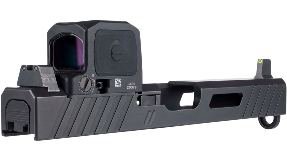 Trijicon Agency AOS and Zev Style Cuts RCR Red Dot Sight Mount, Black, AC32127