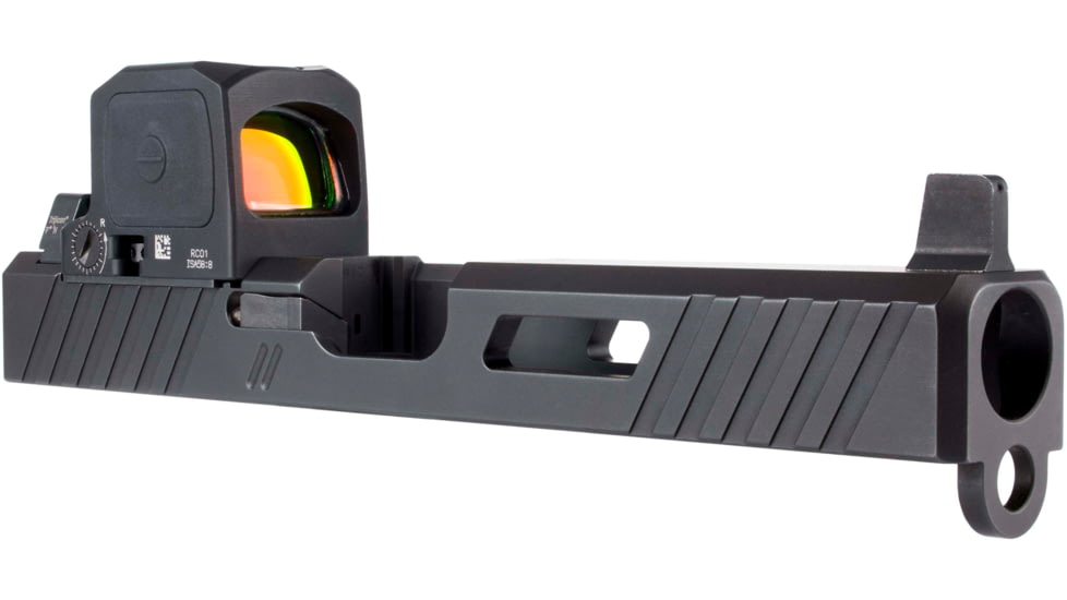 Trijicon Agency AOS and Zev Style Cuts RCR Red Dot Sight Mount, Black, AC32127