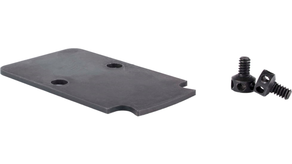 Trijicon Agency AOS and Zev Style Cuts RCR Red Dot Sight Mount, Black, AC32127