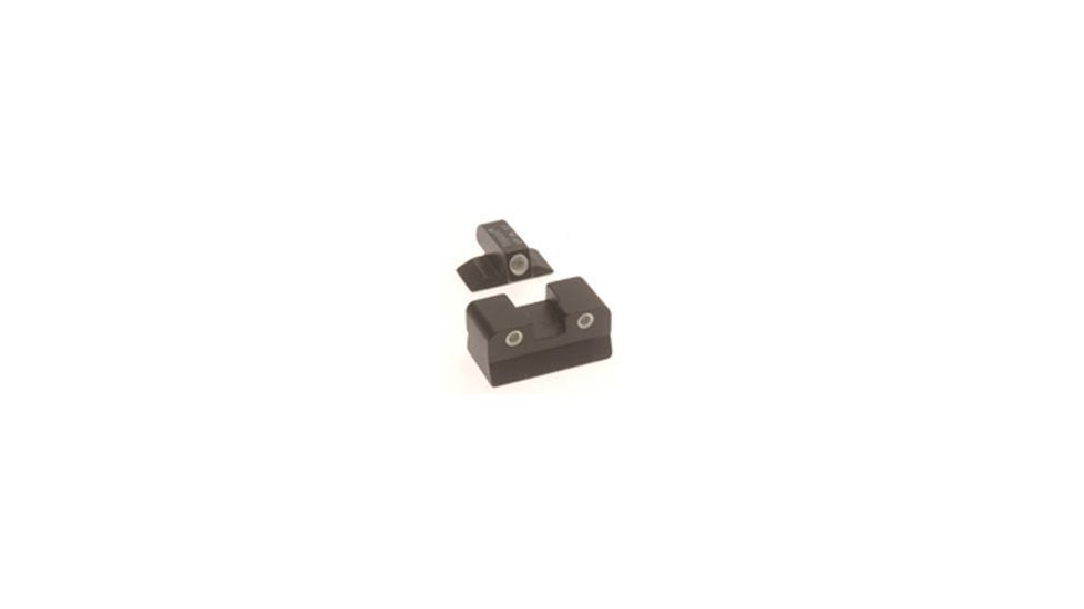 Trijicon BE06 Beretta Cougar 3 Dot Front &amp; Rear Night Sight Set fits 8357 - Special Order