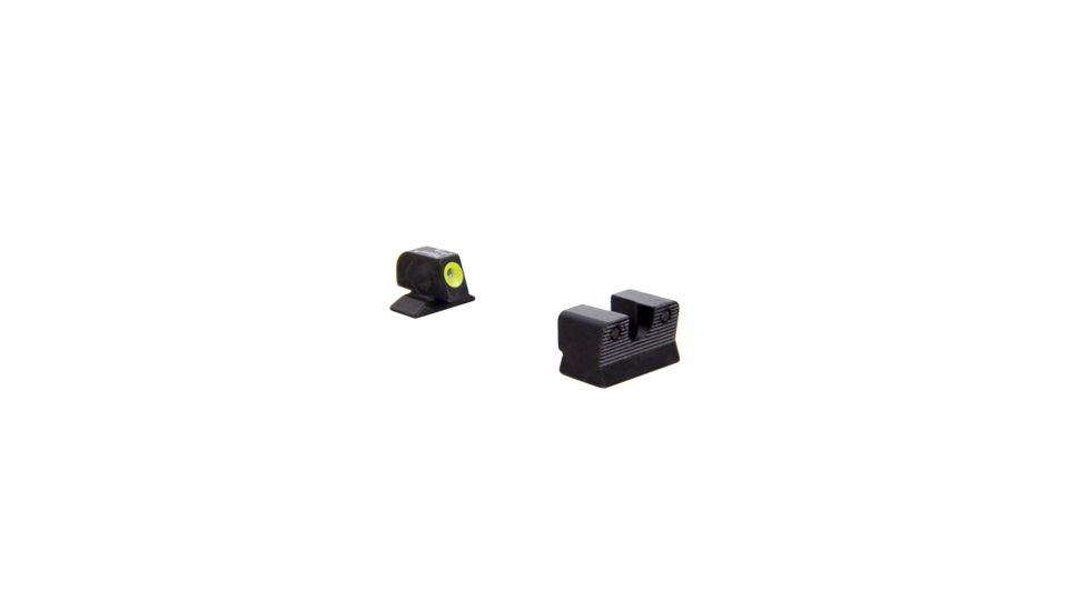 Trijicon Beretta 90-Two Hd-Night Sight Set-Yellow Front Outline BE112Y