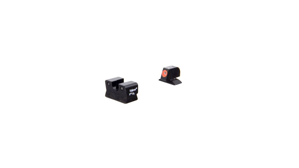 Trijicon Beretta 90-Two Hd-Rear Set-Orange Front Outline BE112O
