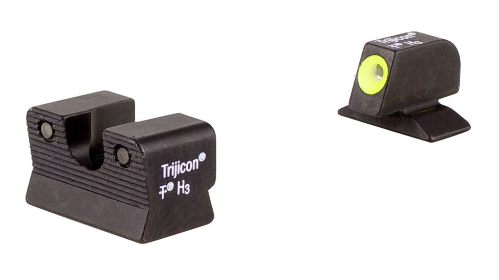 Trijicon Beretta 92/96A1 Hd Night Sight Set-Yellow Front Outline BE113Y