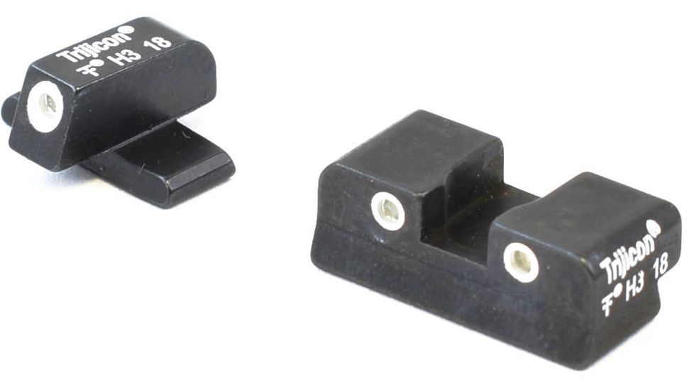 Trijicon Bright &amp; Tough 3 Dot Green Front &amp; Green Rear Night Sight Set for Sig Sauer P238 SG07