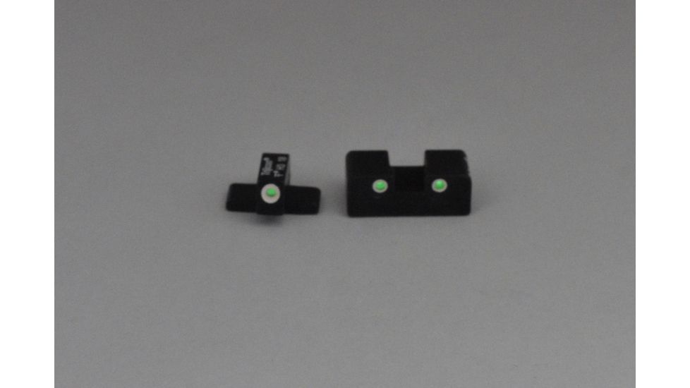 Trijicon Bright &amp; Tough 3 Dot Green Front &amp; Green Rear Night Sight Set for Sig Sauer P238 SG07