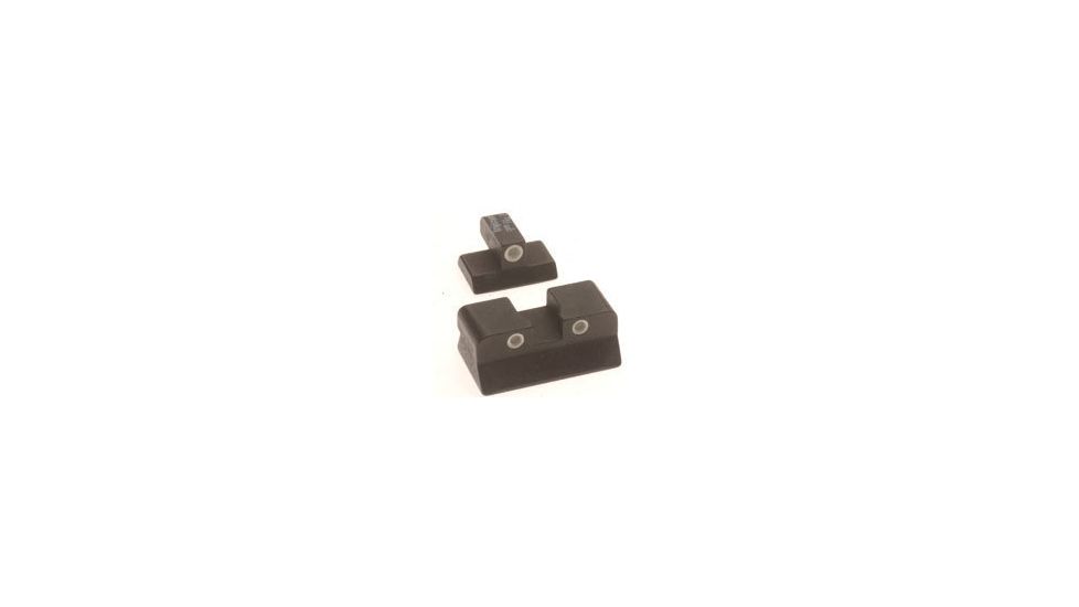 Trijicon Browning BR01 Old Hi-Powers, Dovetail Conversion Front &amp; Rear Night Sight Set - Special Order