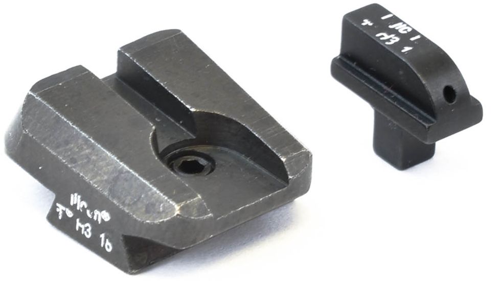 Trijicon Bright &amp; Tough Colt Officers 3 Dot Green Front &amp; Green Novak Rear Night Sight Set