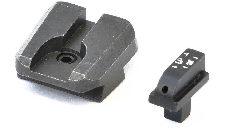 Trijicon Bright &amp; Tough Colt Officers 3 Dot Green Front &amp; Green Novak Rear Night Sight Set