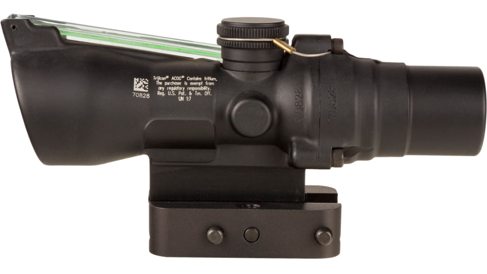 Trijicon Compact Dual Illuminated ACOG Scope, 2x20mm, Green, Crosshair Reticle, Matte Black, 400341
