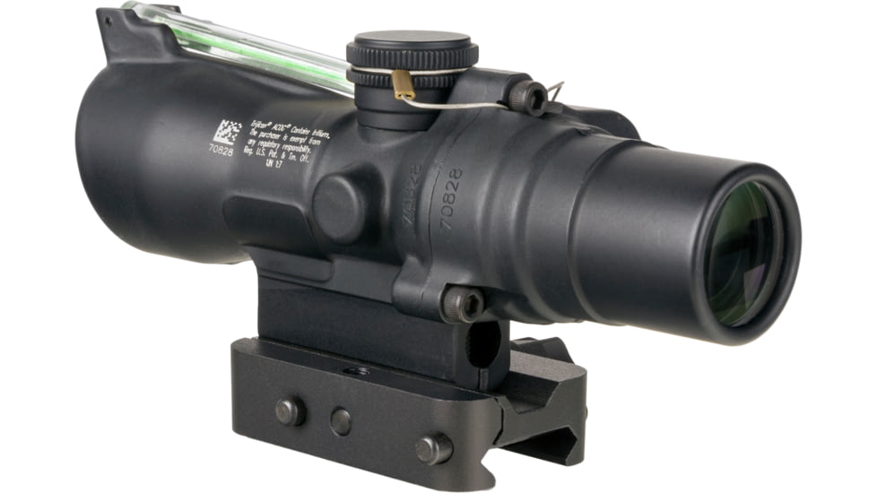 Trijicon Compact Dual Illuminated ACOG Scope, 2x20mm, Green, Crosshair Reticle, Matte Black, 400341