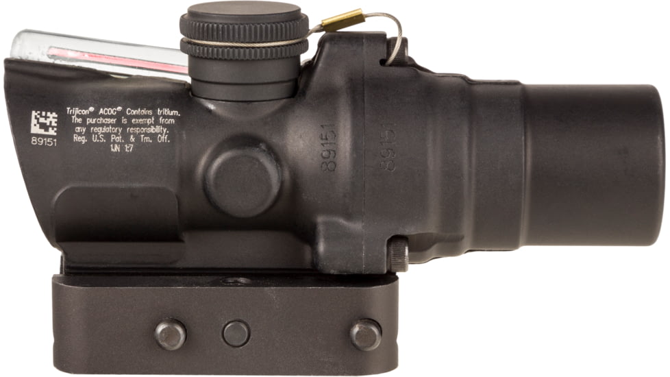 Trijicon Compact Dual Illuminated Low Height Q-LOC ACOG Scope, 1.5x16S, Red, Circle Dot Reticle, Matte Black, 400331