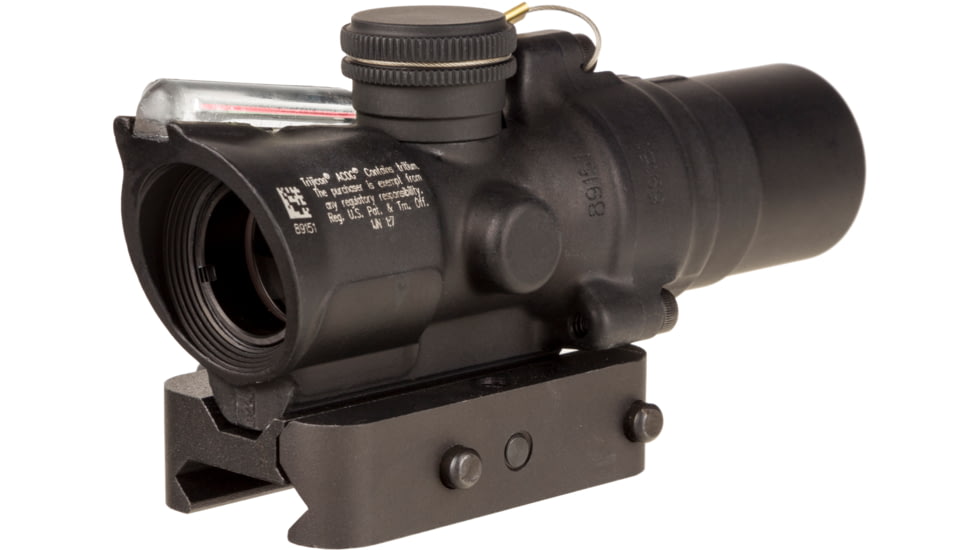 Trijicon Compact Dual Illuminated Low Height Q-LOC ACOG Scope, 1.5x16S, Red, Circle Dot Reticle, Matte Black, 400331