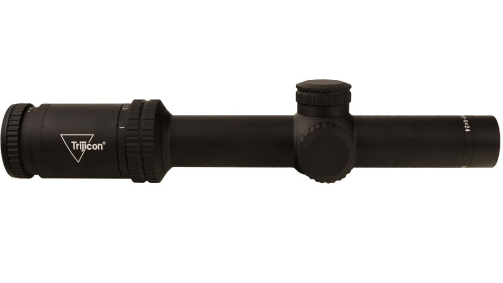 Trijicon Credo CR624 1-6x24mm Rifle Scope, 30 mm Tube, Second Focal Plane, Black, Red BDC Segmented Circle .223 / 55 Grain Reticle, MOA Adjustment, 2900015