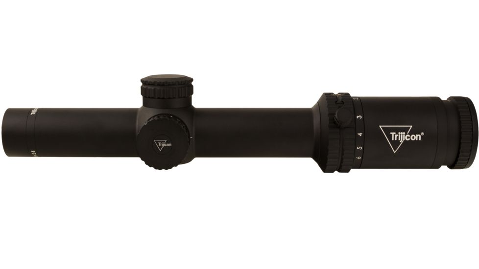 Trijicon Credo CR624 1-6x24mm Rifle Scope, 30 mm Tube, Second Focal Plane, Black, Red BDC Segmented Circle .223 / 55 Grain Reticle, MOA Adjustment, 2900015